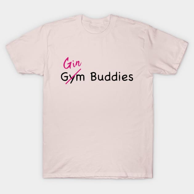 Gin Buddies T-Shirt by Bododobird